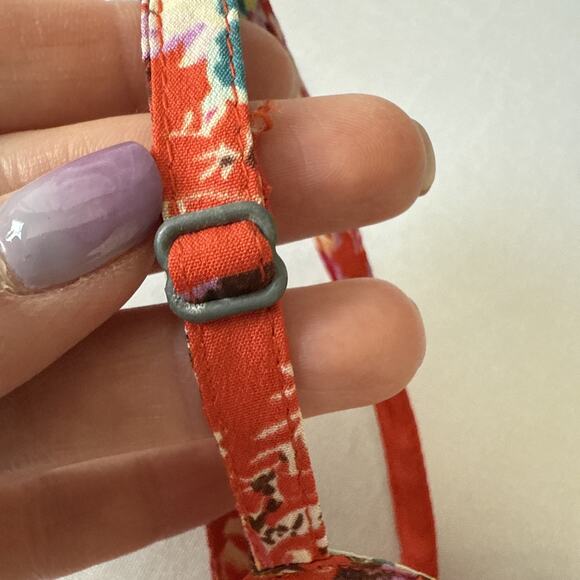 Roxy Women's XS Cottage Red Floral Smocked Mini Sundress Surf Skater Boho - Picture 11 of 12